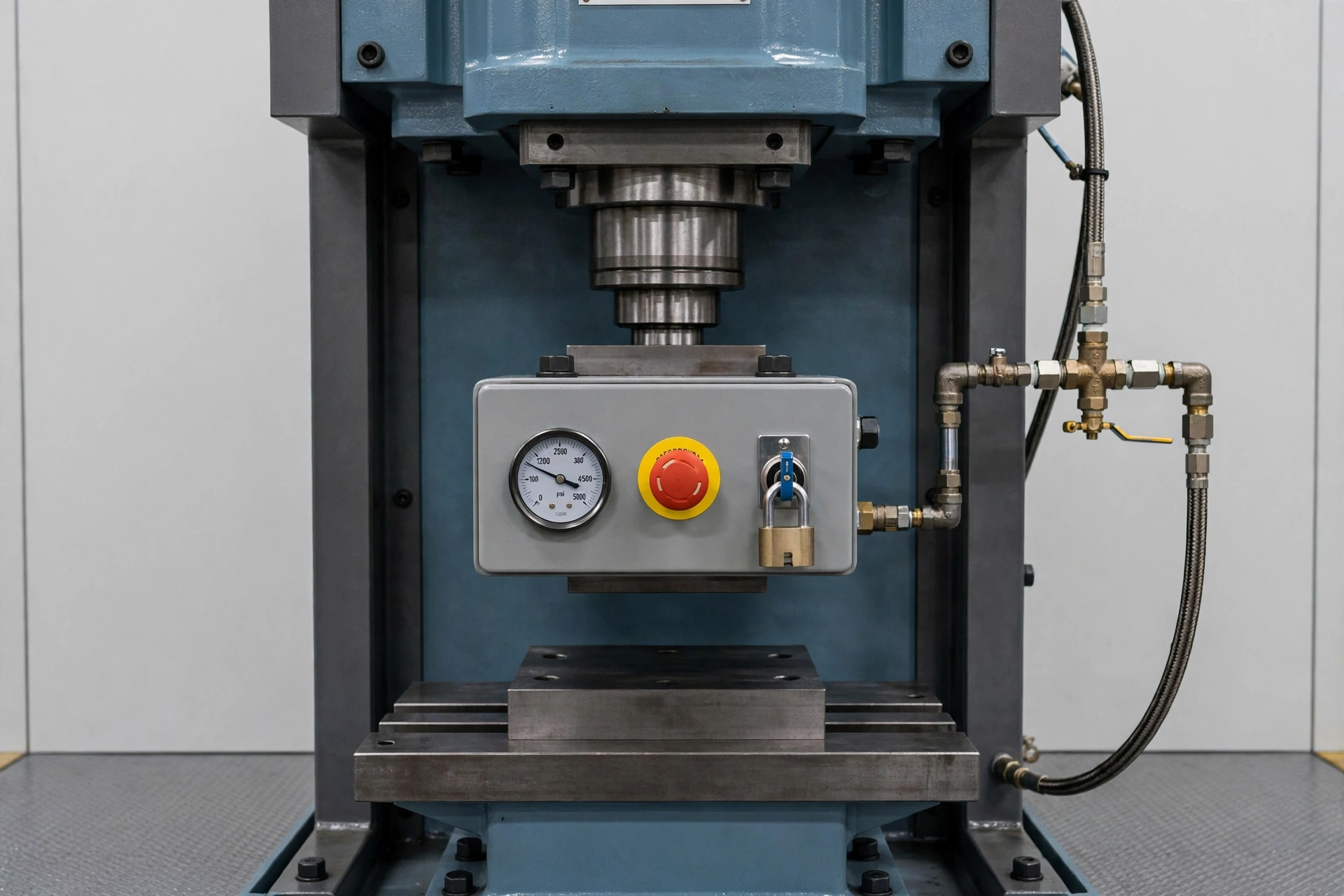 Hydraulic press workstation